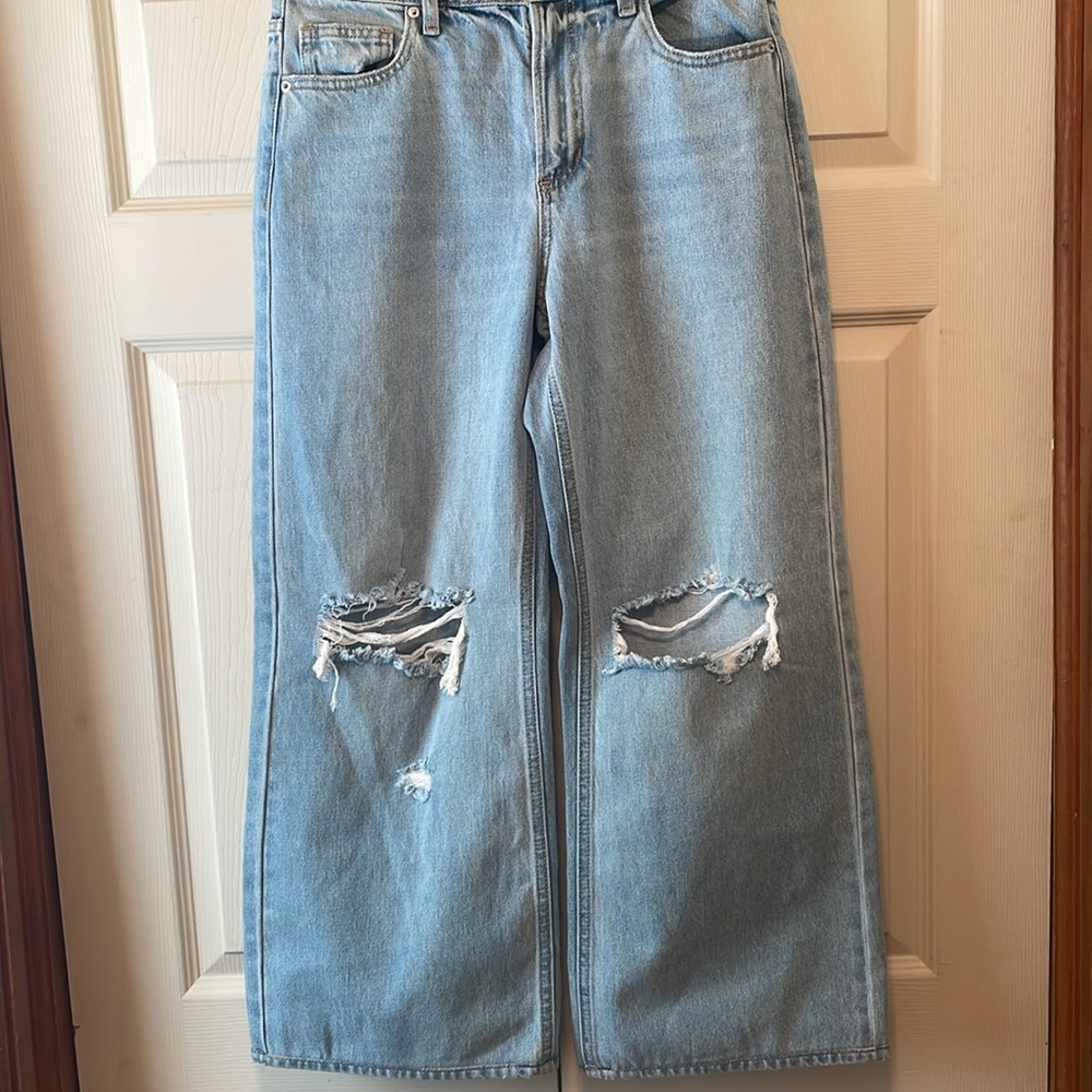NWT.. Sneak Peek HIGH RISE WIDE LEG Jeans